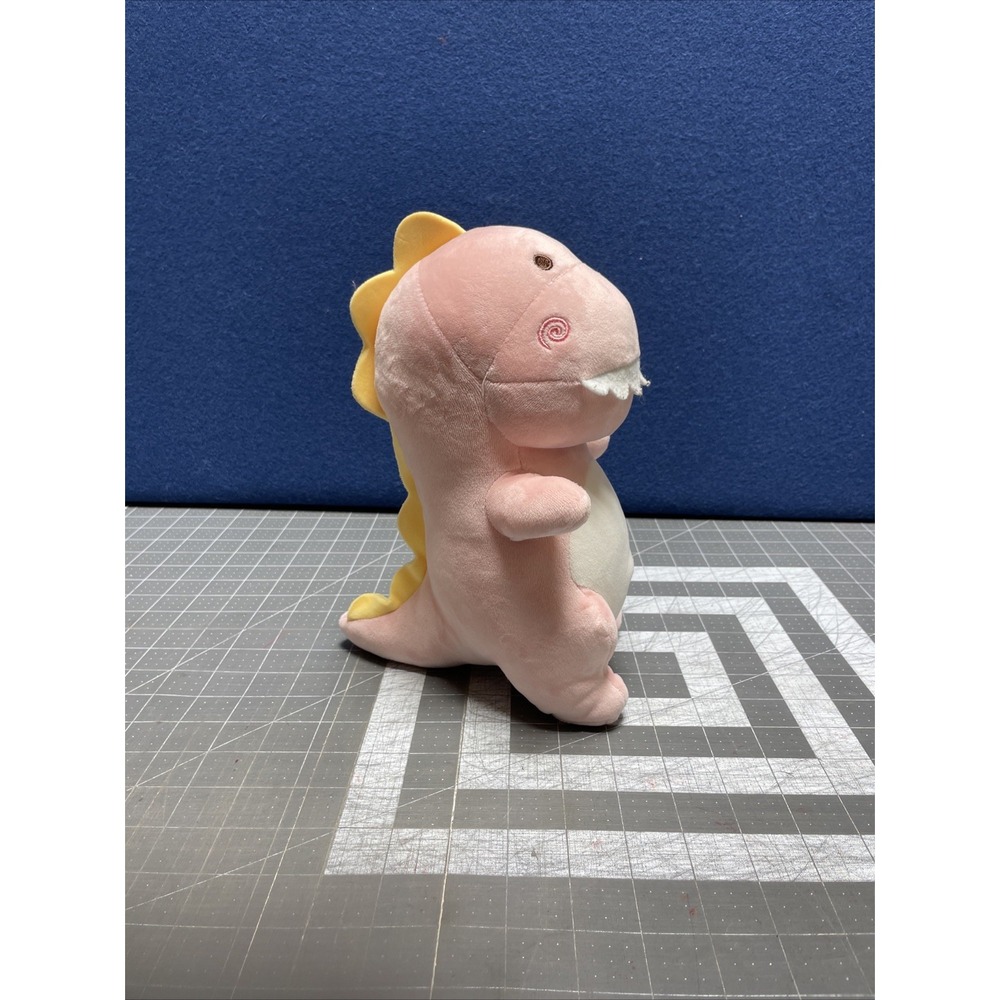 Soft Plush Pink Dinosaur Plush Stuffed Animal Toy 12"‎ Dinosaur  Adorlynetty